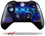 Decal Skin Wrap fits Microsoft XBOX One Wireless Controller SNS Crystal Blue