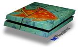 Vinyl Decal Skin Wrap compatible with Sony PlayStation 4 Original Console Tie Dye Fish 100 (PS4 NOT INCLUDED)