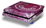 Vinyl Decal Skin Wrap compatible with Sony PlayStation 4 Original Console Tie Dye Happy 100 (PS4 NOT INCLUDED)