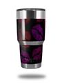 Skin Decal Wrap for Yeti Tumbler Rambler 30 oz Red Pink And Black Lips (TUMBLER NOT INCLUDED)