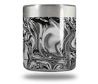 Skin Decal Wrap compatible with Yeti Rambler Lowball - Liquid Metal Chrome (YETI NOT INCLUDED)