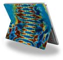 Tie Dye Spine 106 - Decal Style Vinyl Skin (fits Microsoft Surface Pro 4)