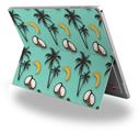 Coconuts Palm Trees and Bananas Seafoam Green - Decal Style Vinyl Skin fits Microsoft Surface Pro 4 (SURFACE NOT INCLUDED)