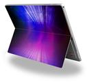 Bent Light Blueish - Decal Style Vinyl Skin fits Microsoft Surface Pro 4 (SURFACE NOT INCLUDED)