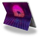 Synth Beach - Decal Style Vinyl Skin fits Microsoft Surface Pro 4 (SURFACE NOT INCLUDED)