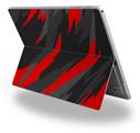 Jagged Camo Red - Decal Style Vinyl Skin fits Microsoft Surface Pro 4 (SURFACE NOT INCLUDED)