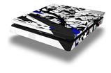 Vinyl Decal Skin Wrap compatible with Sony PlayStation 4 Slim Console Baja 0018 Blue Royal (PS4 NOT INCLUDED)