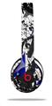 WraptorSkinz Skin Decal Wrap compatible with Beats Solo 2 and Solo 3 Wireless Headphones Baja 0018 Blue Royal (HEADPHONES NOT INCLUDED)