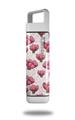 Skin Decal Wrap for Clean Bottle Square Titan Plastic 25oz Flowers Pattern 16 (BOTTLE NOT INCLUDED)