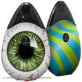 Skin Decal Wrap 2 Pack compatible with Suorin Drop Eyeball Green VAPE NOT INCLUDED