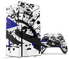 WraptorSkinz Skin Wrap compatible with the 2020 XBOX Series X Console and Controller Baja 0018 Blue Royal (XBOX NOT INCLUDED)