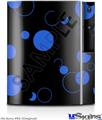 Sony PS3 Skin - Lots of Dots Blue on Black