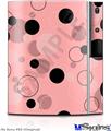 Sony PS3 Skin - Lots of Dots Pink on Pink