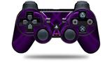 Sony PS3 Controller Decal Style Skin - Abstract 01 Purple (CONTROLLER NOT INCLUDED)
