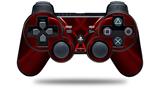 Sony PS3 Controller Decal Style Skin - Abstract 01 Red (CONTROLLER NOT INCLUDED)