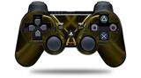 Sony PS3 Controller Decal Style Skin - Abstract 01 Yellow (CONTROLLER NOT INCLUDED)