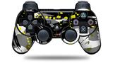 Sony PS3 Controller Decal Style Skin - Abstract 02 Yellow (CONTROLLER NOT INCLUDED)