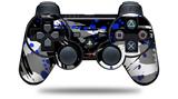 Sony PS3 Controller Decal Style Skin - Abstract 02 Blue (CONTROLLER NOT INCLUDED)