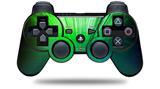 Sony PS3 Controller Decal Style Skin - Bent Light Greenish (CONTROLLER NOT INCLUDED)