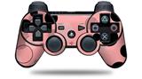 Sony PS3 Controller Decal Style Skin - Lots of Dots Pink on Pink (CONTROLLER NOT INCLUDED)