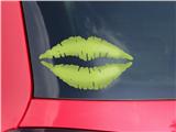 Lips Decal 9x5.5 Solids Collection Sage Green