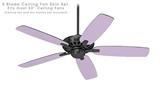 Solids Collection Lavender - Ceiling Fan Skin Kit fits most 52 inch fans (FAN and BLADES SOLD SEPARATELY)