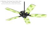 Limes Yellow - Ceiling Fan Skin Kit fits most 52 inch fans (FAN and BLADES SOLD SEPARATELY)