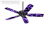 Electrify Purple - Ceiling Fan Skin Kit fits most 52 inch fans (FAN and BLADES SOLD SEPARATELY)