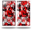 Red Graffiti - Decal Style Skin (fits Nokia Lumia 928)