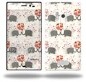 Elephant Love - Decal Style Skin (fits Nokia Lumia 928)