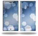 Bokeh Hex Blue - Decal Style Skin (fits Nokia Lumia 928)