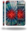 Tie Dye Bulls Eye 100 - Decal Style Vinyl Skin (fits Apple Original iPhone 5, NOT the iPhone 5C or 5S)