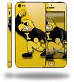 Iowa Hawkeyes Herky on Gold - Decal Style Vinyl Skin (fits Apple Original iPhone 5, NOT the iPhone 5C or 5S)