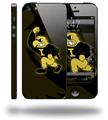 Iowa Hawkeyes Herky on Black - Decal Style Vinyl Skin (fits Apple Original iPhone 5, NOT the iPhone 5C or 5S)