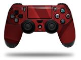 WraptorSkinz Skin compatible with Sony PS4 Dualshock Controller PlayStation 4 Original Slim and Pro VintageID 25 Red (CONTROLLER NOT INCLUDED)