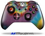 Decal Skin Wrap fits Microsoft XBOX One Wireless Controller Tie Dye Swirl 108