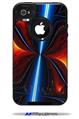 Quasar Fire - Decal Style Vinyl Skin fits Otterbox Commuter iPhone4/4s Case (CASE SOLD SEPARATELY)