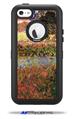 Vincent Van Gogh Flowering Garden - Decal Style Vinyl Skin fits Otterbox Defender iPhone 5C Case (CASE SOLD SEPARATELY)