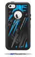 Baja 0014 Blue Medium - Decal Style Vinyl Skin fits Otterbox Defender iPhone 5C Case (CASE SOLD SEPARATELY)