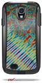 Tie Dye Mixed Rainbow - Decal Style Vinyl Skin fits Otterbox Commuter Case for Samsung Galaxy S4 (CASE SOLD SEPARATELY)