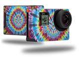 Tie Dye Swirl 100 - Decal Style Skin fits GoPro Hero 4 Black Camera (GOPRO SOLD SEPARATELY)