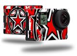 Star Checker Splatter - Decal Style Skin fits GoPro Hero 4 Black Camera (GOPRO SOLD SEPARATELY)