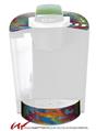 Decal Style Vinyl Skin compatible with Keurig K40 Elite Coffee Makers Tie Dye Tiger 100 (KEURIG NOT INCLUDED)