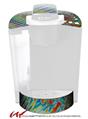 Decal Style Vinyl Skin compatible with Keurig K40 Elite Coffee Makers Tie Dye Mixed Rainbow (KEURIG NOT INCLUDED)