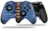 Tie Dye Spine 104 - Decal Style Skin fits Microsoft XBOX One ELITE Wireless Controller