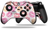 Pink Orange Lips - Decal Style Skin fits Microsoft XBOX One ELITE Wireless Controller