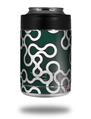 Skin Decal Wrap for Yeti Colster, Ozark Trail and RTIC Can Coolers - Locknodes 03 Hunter Green (COOLER NOT INCLUDED)