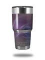 Skin Decal Wrap for Yeti Tumbler Rambler 30 oz Purple Orange (TUMBLER NOT INCLUDED)