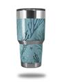 Skin Decal Wrap for Yeti Tumbler Rambler 30 oz Sea Blue (TUMBLER NOT INCLUDED)