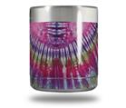 Skin Decal Wrap for Yeti Rambler Lowball - Tie Dye Red Stripes